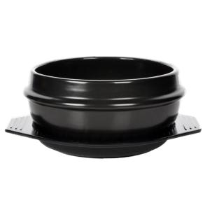 Korean Style Stone Pot for Rice Stir-Fry Steamed Egg Soup Ginseng Chicken Soup Durable Ceramic Cooking Utensil with High Temperature Resistance