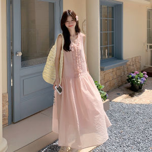 YINLUOYA | Summer New Style Womens Casual White Dress Midi Skirt Non-repeating Design Commute Korean Style Pleated A-line Skirt