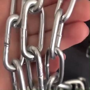 1M Iron Chain Steel Chain Kadena 3-10MM Twisted Chain Lifting Guardrail Drying Galvanized Dog Cat Chain Swing Lock Chain