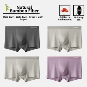 Nanjiren | Breathable Silk Antibacterial Boxer Briefs