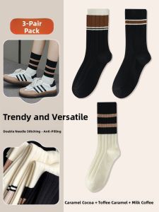 JINGCHI | Anti-Odor Absorbent Socks Mid-Calf Socks