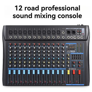 YAMAHA Professional Mixer 6-way 8-way 12 way Stage Performance Bluetooth USB Reverb KTV Effector