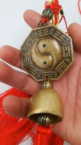 汽车挂件 保平安 已開光 FENG SHUI 元宝 风水 路路通 招财进宝 后视镜招财