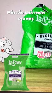 Cát vệ sinh cho mèo Lapaw 10L/5Kg - Lapaw mẫu mới - ít bụi hạt nhỏ