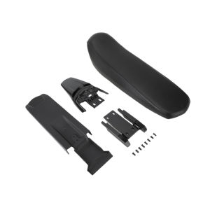 JFGRACING | Motorcycles Accessories Extended Seat Cushion Rear Mudguard Inner Mudguard Iron Parts Set For SURRON Sur Ron S/X Electric Bike