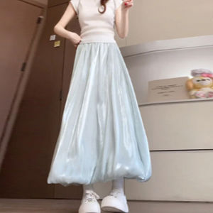 SUSIEYUAN | Váy A-line bồng xòe cho nàng nhỏ nhắn dáng dài cực xinh mùa hè