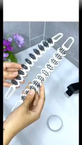 Multipurpose Cleaning Brush Bathroom Shower Sink Scrub Brush Kitchen Flexible Stiff Bristles Grout Cleaner Scrubber Brush