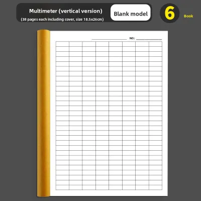 JIELI | Customizable Double-sided Accounting Notebook B5