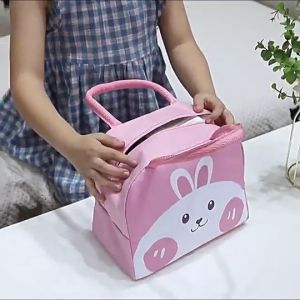 [READY] Aimilo Tas Bekal Makanan Karakter Tas Tempat Makan Pendingin Portabel Lunch Bag Tas Bontot Anak Sekolah