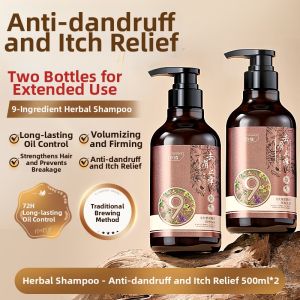 ORGINESE | He Shou Wu Oil Control Anti-Dandruff Softener Itch Relief Moisturizing Shampoo