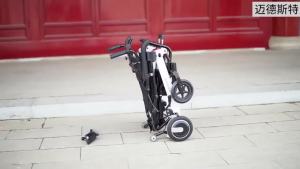 Electric Wheelchairs For Elderly Electric Wheel Chair For Elderly Electric Foldable Lightweight Wheelchair For Elderly Disabled Trolley Electric Wheelchair Breathable Cushion 13dian