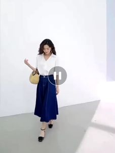 Rok Jeans 7/8 Style Korean // Rok Denim Wanita Sctret // Rok Mayung Jumbo // Rok jeans wanita terbaru 2025 // Rok denim