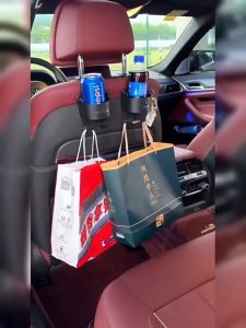 เครื่องดื่มมัลติฟังก์ชั่นขวดน้ำที่ รถสากลแบ็คเบาะหลังที่วางถ้วยถ้วย 2 ประเภท