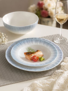 mornenjoy | High-Temperature Underglaze Ceramic Plate