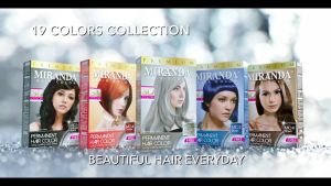 MIRANDA HAIR COLOR 3D COLOR EFFECT PREMIUM PERMANENT PROXIDE 30ML || MIRANDA CAT SEMIR RAMBUT LONG LASTING