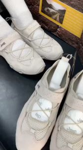 [Authentic] Giày Jeep Outdoor cổ thấp dành cho Nữ màu xám - PX241WAS932