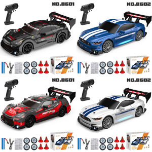WLtoys | 2.4G High speed Drift Rc Car 1/24 4WD Remote Control Car AE86 Four Wheel Drive Radio Controlled Mini Racing Car GTR Model Toy