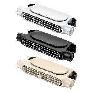 CODCar Headrest Cooling Air Fan 3 Speeds Adjustable Car Interior Rear Headrest Fan Cooler USB Powered Rear Seat Ventilator
