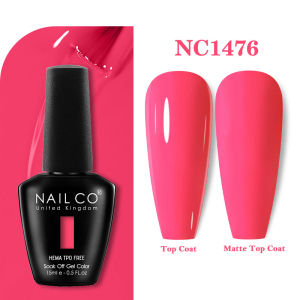 NAILCO 15ml Neon Nail Gel Polish Fluorescence Nails Art Manicure Semi Permanent Soak off UV LED Hybrid Varnish Nails Supplies