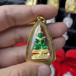 [Size 3cm Cao Cấp] Mặt Dây Truyền Phật Ngọc Không Chầy Xước Bong Chóc Chất Liệu vàng 5 k