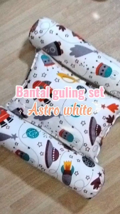 Perlak Bayi Waterproof Satu Set Bantal Guling 2 PCS Anti Kempes Ukuran 75 x 55 cm Untuk Usia 0-12 Bulan