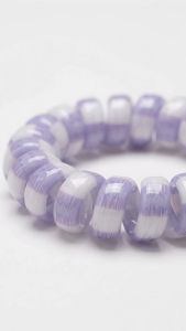 Damda Traceless Spiral Hair Ties Telephone Wire Hair Rings Elastic Ponytail Holders Gift Ideas