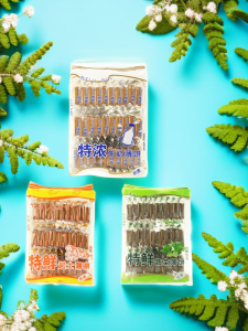 Delio Special Thick Cheese And Vegetable Biscuits Small Pack Snacks Total 12 Packs Boxed Malaysian Product 300g Each