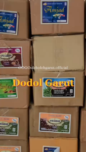 Dodol Garut 1Kg BOX OOGO Kacang Hijau Kacang merah Ketan hitam Batik