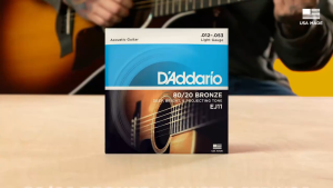 DAddario EZ900 85/15 Bronze Acoustic Guitar Strings Hexagonal High Carbon Steel Core Optimized Tension Easy Installation Rich Resonant Sound for 6 String Acoustic Guitar Ideal for Beginners & Professional Musicians