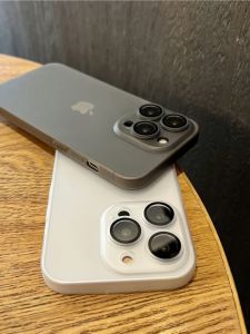 Ultra-Thin Frosted Silicone Phone Case for iPhone 15 13 pro Max 14 plus 16 Semi-Transparent Mens Womens Protective Cover