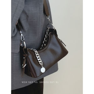 Advanced Texture Niche Style Underarm Bag Female 2023 New Arrival Fashion Chain Handbag Easiest for Match Shoulder Messenger Bag