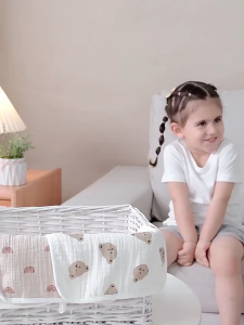 【1-3 Days Delivery】50*25cm Super Soft Baby Towel Sweat Towel Kids Bath Towel Cotton Newborns Handkerchief Washcloth