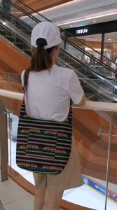 Korea Canvas shoulder Bag tote sling bag Tote Messenger Bags tuition bag sami bag