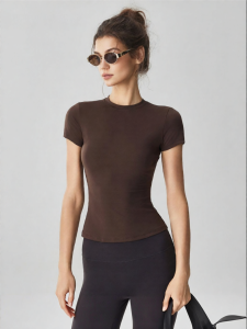 MITAOGIRL | Sporty Fitness T-Shirt Yoga Suit Slim Fit