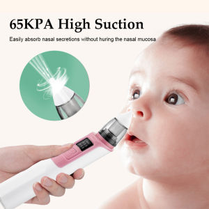 nose suction baby / Baby Kid Nasal Aspirator Electric Baby Mucus Earwax Suction Nose Cleaner Penyedut Hingus Fever Sakit Selsema Flu Safe Rechargeable Penyedut Hingus