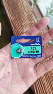 (Per 1 Biji) Baterai jam tangan Murata 371 SR920SW Silver Oxide 1.55V