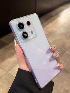 Redmi Note 13 5G Case Redmi Note 13 Pro 5G Case Redmi Note 13 Pro Plus Luxury Electroplating Mobile Phone Case Transparent Protective Cover All-inclusive Edge Anti-fall Soft Case