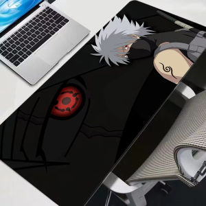 Bandai | Uchiha Itachi Madara Uzumaki Mouse Pad XL Lockedge Gaming Accessories Computer Gamer Keyboard Mouse Mat N-Naruto Desk Mousepad