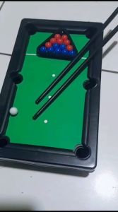 Mainan Bola Biliar Mini Snoker High Class Series Pool Table Set Edukasi Anak dan Ketangkasan