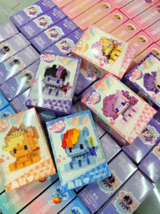 6 Mini My Little Pony Cartoon Mini Bricks Cartoon Dolls Building Block [Nano Block] Bozhijia Series