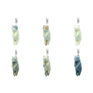 MOYINGXIONG | Flocking Hanging Cat Figure Accessory
