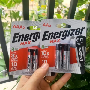 [Energizer] Pin Tiểu AA Energizer MAX E91 Alkaline Pin 2A Bao Bì Mới Xài Lâu Bền Lắp Đồ Chơi Remote