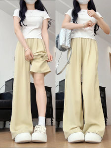 XIANYIJIAO | Summer Cooling Cotton Linen Wide Leg Pants