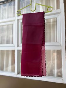 selendang Bordir organza selendang melayu