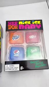 Schylling | Schylling Needoh Nice Cube Sensory Nice-Sicle Stress Relief Squishy Cube Anti-Anxiety Squeeze Object For Focus ADHD Population