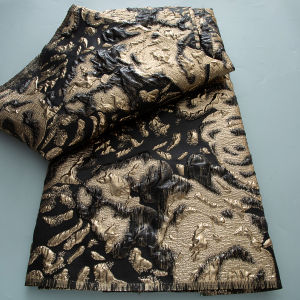African Jacquard Lace Fabric 5 Yards Nigerian Brocade Lace Fabric Wedding Dresses 2025 High Quality Lace For Diy For Women Sew