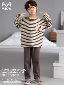 MiiOW | Soft Comfortable Long Sleeve Long Pants Home Wear Set for Boys