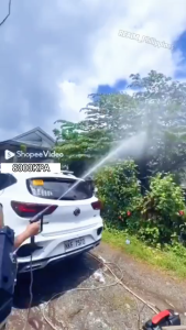 REAIM 3800W High Pressure Washer 8000KPA Portable Car Washer with Pressure Gauge Heavy Duty Cleaning Machine