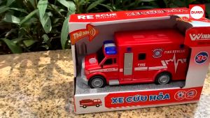 Đồ Chơi DUKA: Xe Cứu Hỏa - Xe Cứu Thương - Xe Cảnh Sát