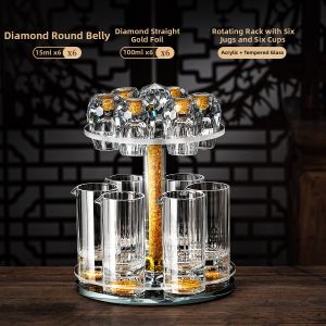 BOANG | Luxury Rotating Beverage Glass Storage Rack